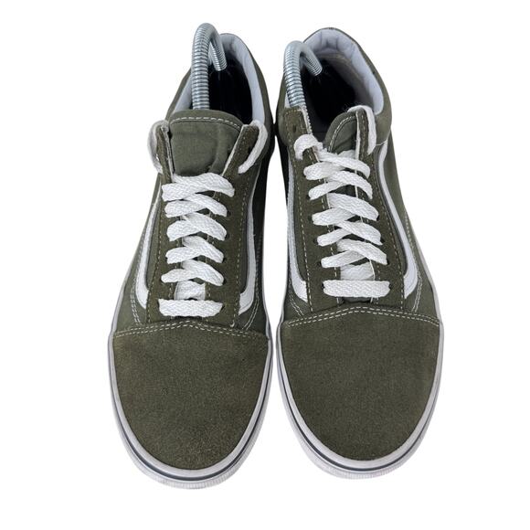 Vans Off The Walls Old School Low Top Sneaker Shoes Men\'s 8 Green Lace Up 721356 main image 6